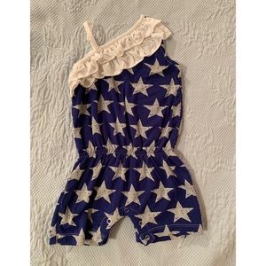 Kickee Pants girl’s star romper.